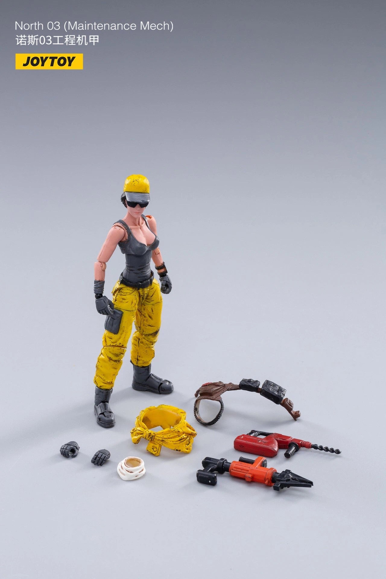 JOYTOY 1/18 Scale Mecha NOS-03 Anime Action Figure - Collectible Robot Model for Display & Maintenance Scenes | Perfect for Anime Fans & Model Collectors
