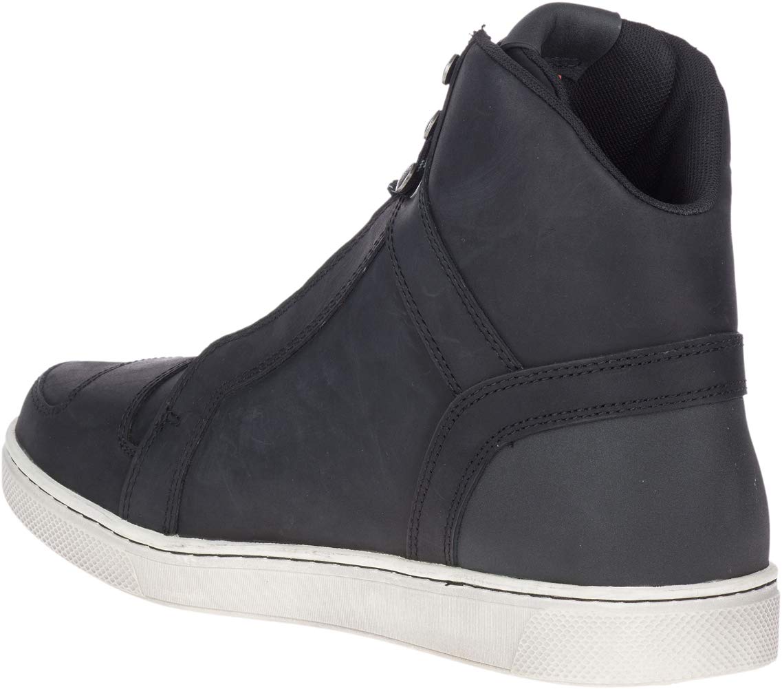Harley-Davidson Men's Tremont 6.5-Inch Black Leather Motorcycle Boots - Durable Biker Footwear for Riding & Casual Wear - Perfect for Motorcycle Enthusiasts & Outdoor Adventures