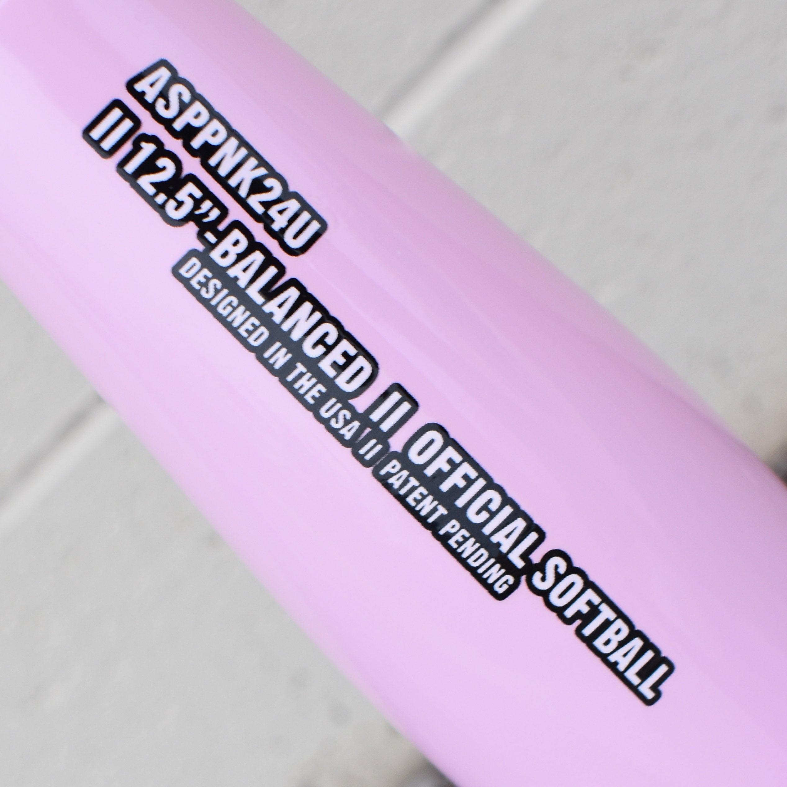 2024 Anarchy Pink Balanced USSSA Slowpitch Softball Bat - ASPPNK24U (No Warranty) | Perfect for Women's League Games & Tournament Play