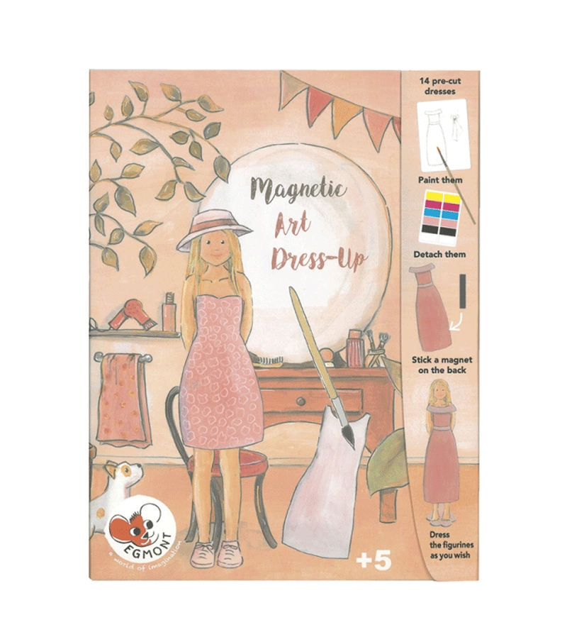 Egmont Magnetic Art Dress Up - Fun & Creative Magnetic Dress Up Game for Kids | Perfect for Playtime, Travel & Educational Activities