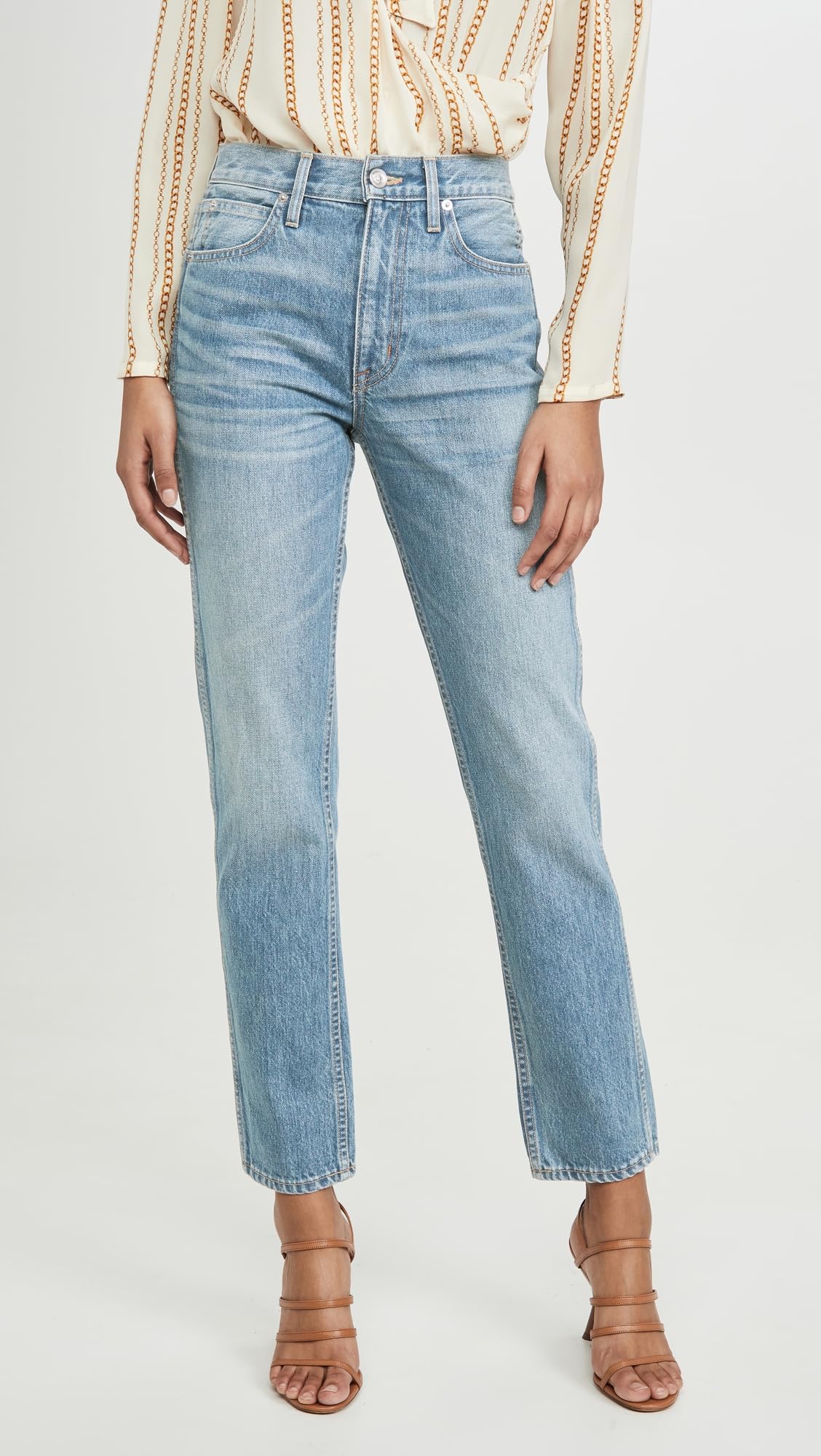 Women's Virginia Slim Jeans - High Waist Skinny Denim Pants for Everyday Wear | Office, Dating & Casual Outfits
