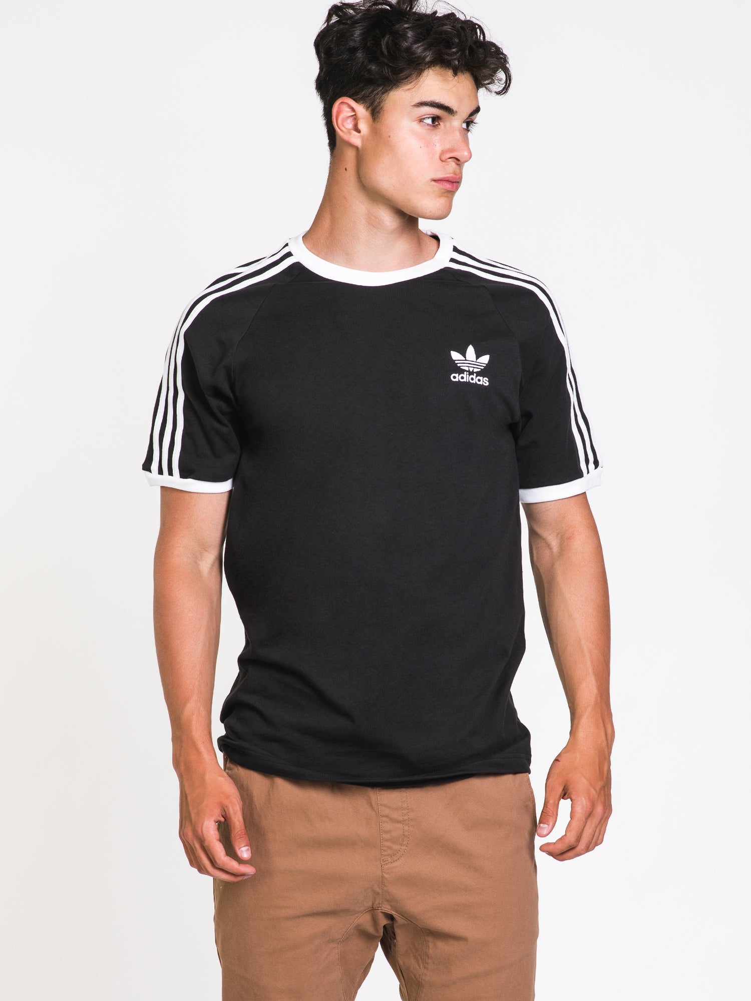 Adidas 3 Stripes T-Shirt - Men's Classic Cotton Tee with Iconic Logo | Casual Wear, Gym & Everyday Outfits