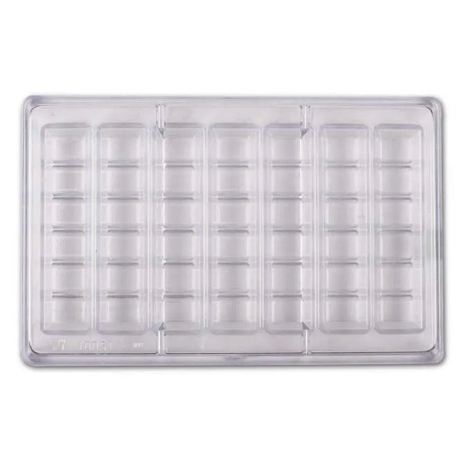 Premium 7-Cavity Chocolate Bar Mold - 5 x 1.25 Inch Silicone Baking Mold for Homemade Candy, Desserts & Party Favors - Perfect for Valentine's Day, Christmas Gifts & DIY Treats