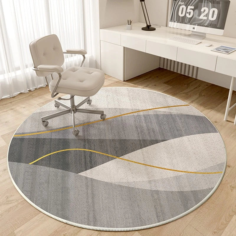 Luxury Celia Velvet Geometric Textured Waterproof Area Rug for Living Room, Bedroom & Dorm - Soft Non-Slip Floor Mat for Home Decor, Cozy Comfort Underfoot