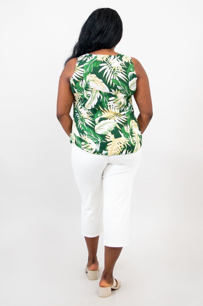 Dee Tank Top for Women - Comfortable & Stylish Honolulu Print Summer T-Shirt - Perfect for Beach Vacation, Casual Outings & Hawaiian Theme Parties