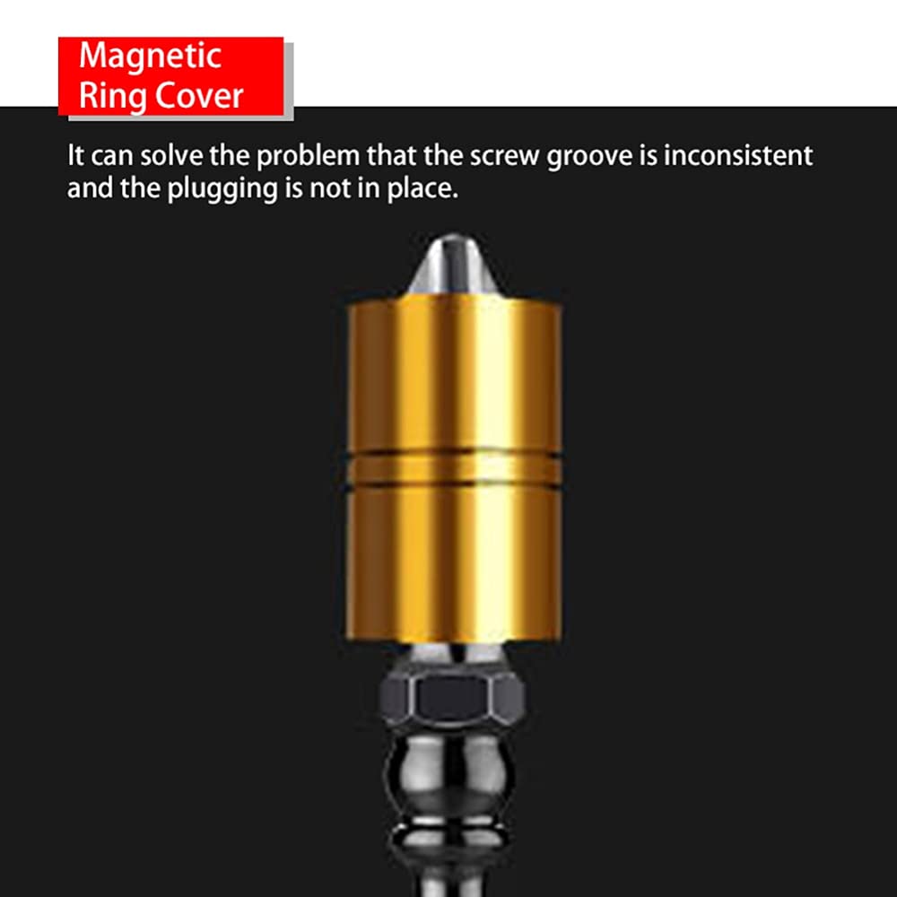65mm Magnetic Hex Drill Bit Set - 1/4