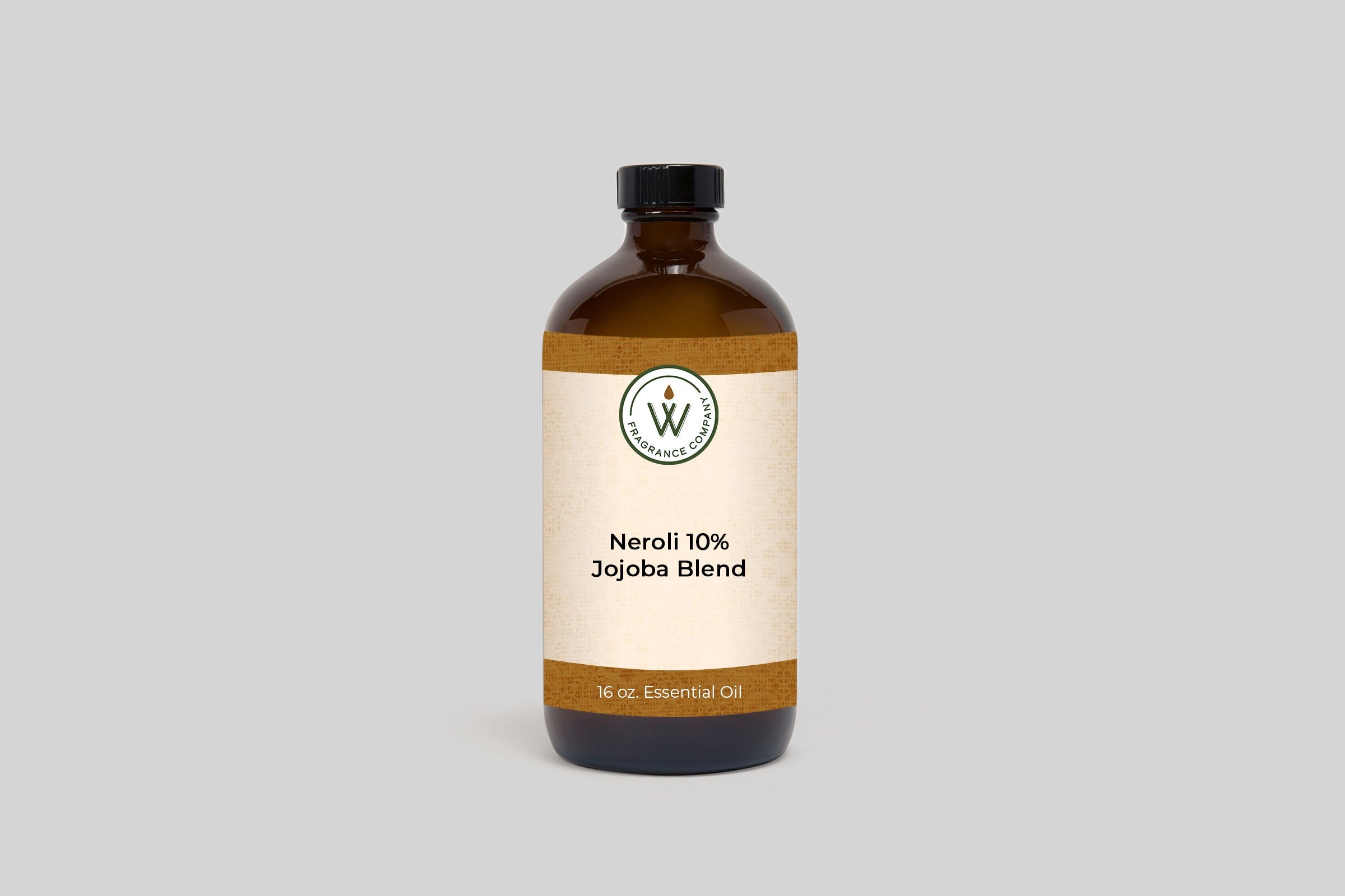 Pure Neroli Essential Oil 10% Diluted in Jojoba Oil - Natural Aromatherapy for Relaxation, Skin Care & Massage