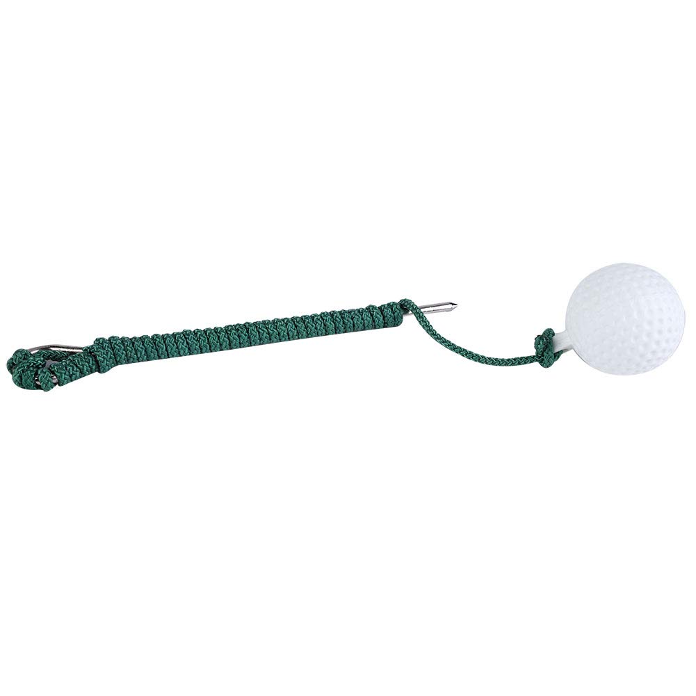 Golf Swing Training Ball with Rope - Durable Plastic Practice Golf Ball for Outdoor & Indoor Swing Drills | Perfect for Backyard, Driving Range & Golf Course Practice
