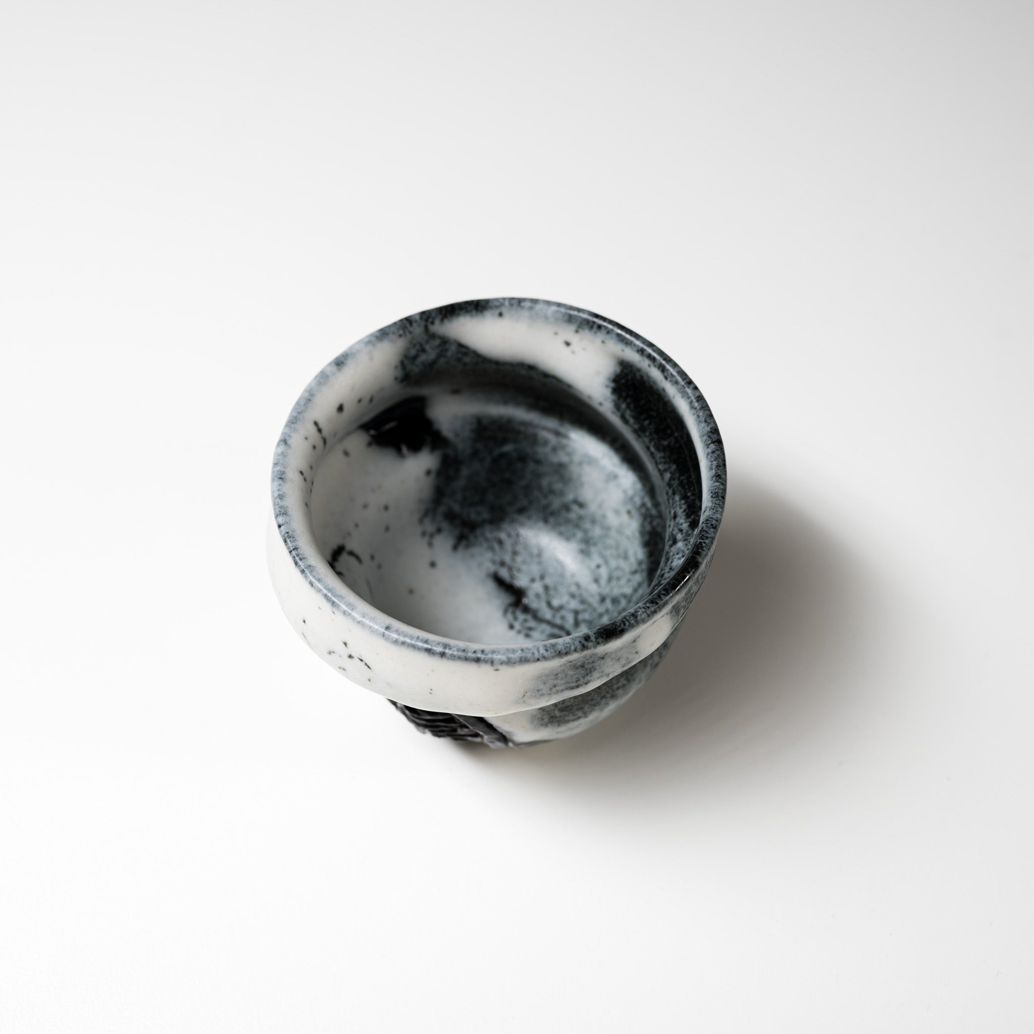 NINSHU Sake Cup - Small Japanese Teacup, Sou un / 創雲 - Perfect for Sake Tasting, Tea Ceremonies & Asian-Inspired Home Decor