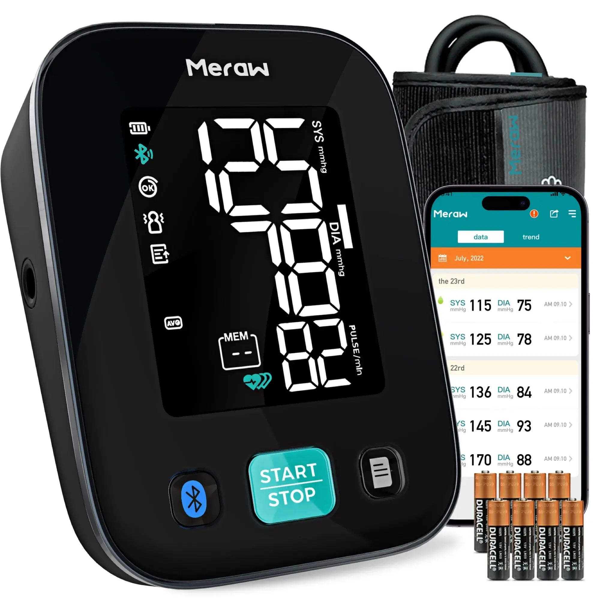 Premium Cedar Digital Blood Pressure Monitor - Accurate & Easy-to-Use Upper Arm Cuff for Home Health Tracking - Ideal for Seniors, Heart Patients & Fitness Enthusiasts