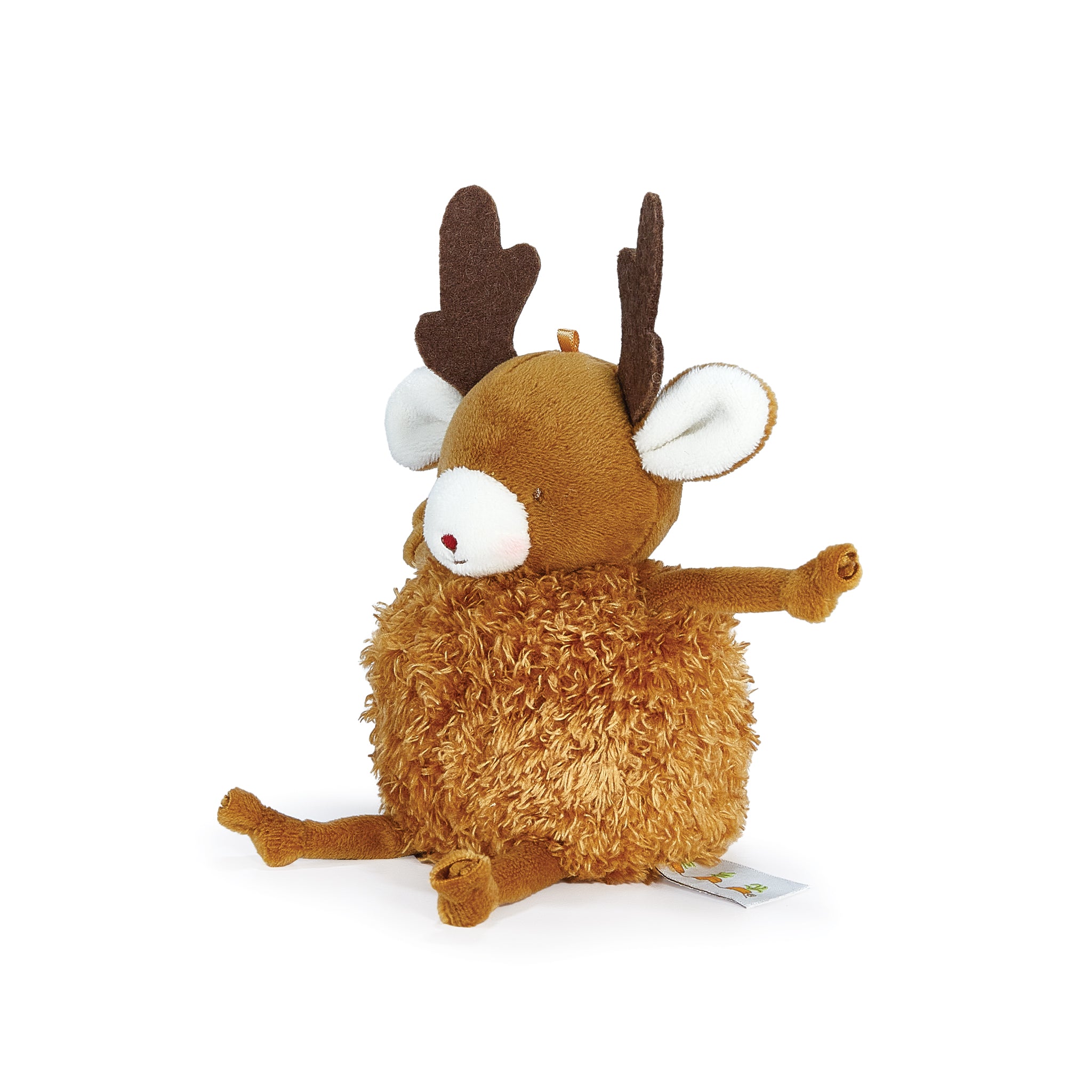 Reindeer Me Roly Poly Toy - Cute Tumbling Christmas Decor for Kids & Home - Perfect for Holiday Playtime and Festive Decorations
