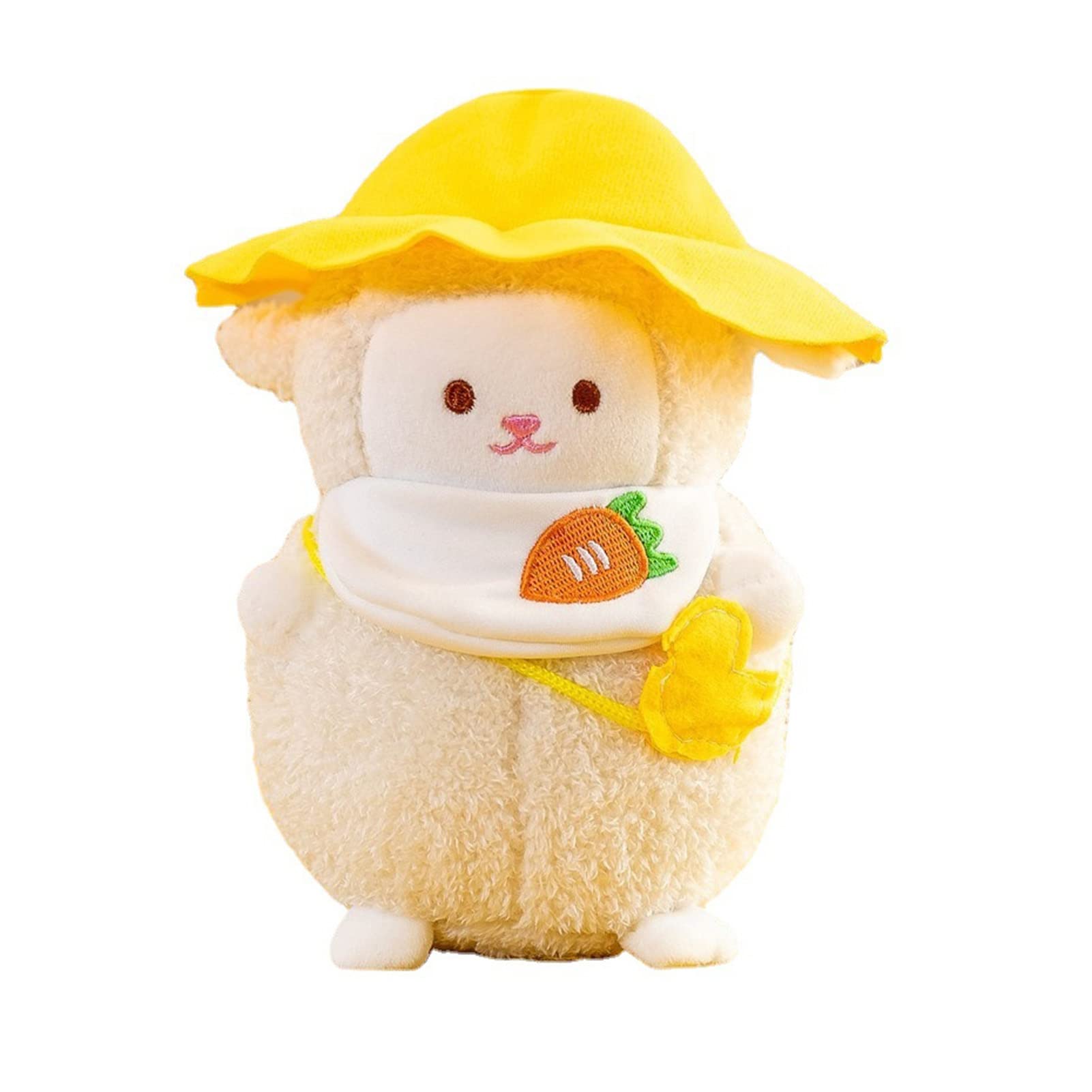 25cm Super Soft Lamb Plush Doll - PP Cotton Stuffed Animal Toy, Cute Sheep Pillow & Sofa Decor, Perfect Gift for Birthday & Home Decoration | Great for Kids' Rooms, Nursery Decor & Cozy Cuddling
