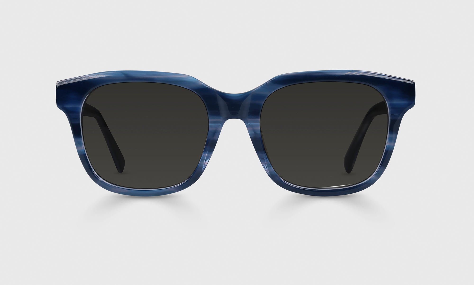 Nomad Color 10 Ocean Blue Acetate Eyeglass Frames - Lightweight & Durable for Men & Women - Perfect for Reading, Work & Everyday Wear