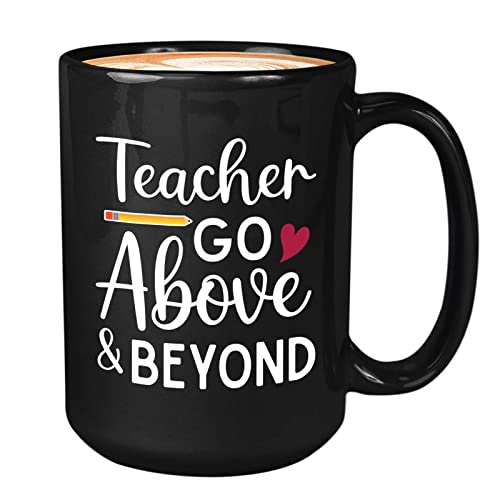 teacher go above & beyond Black