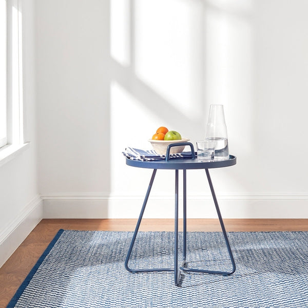 Handwoven Cotton Mainsail Indoor Outdoor Area Rug - Soft & Durable for Living Room, Bedroom, Patio, Deck