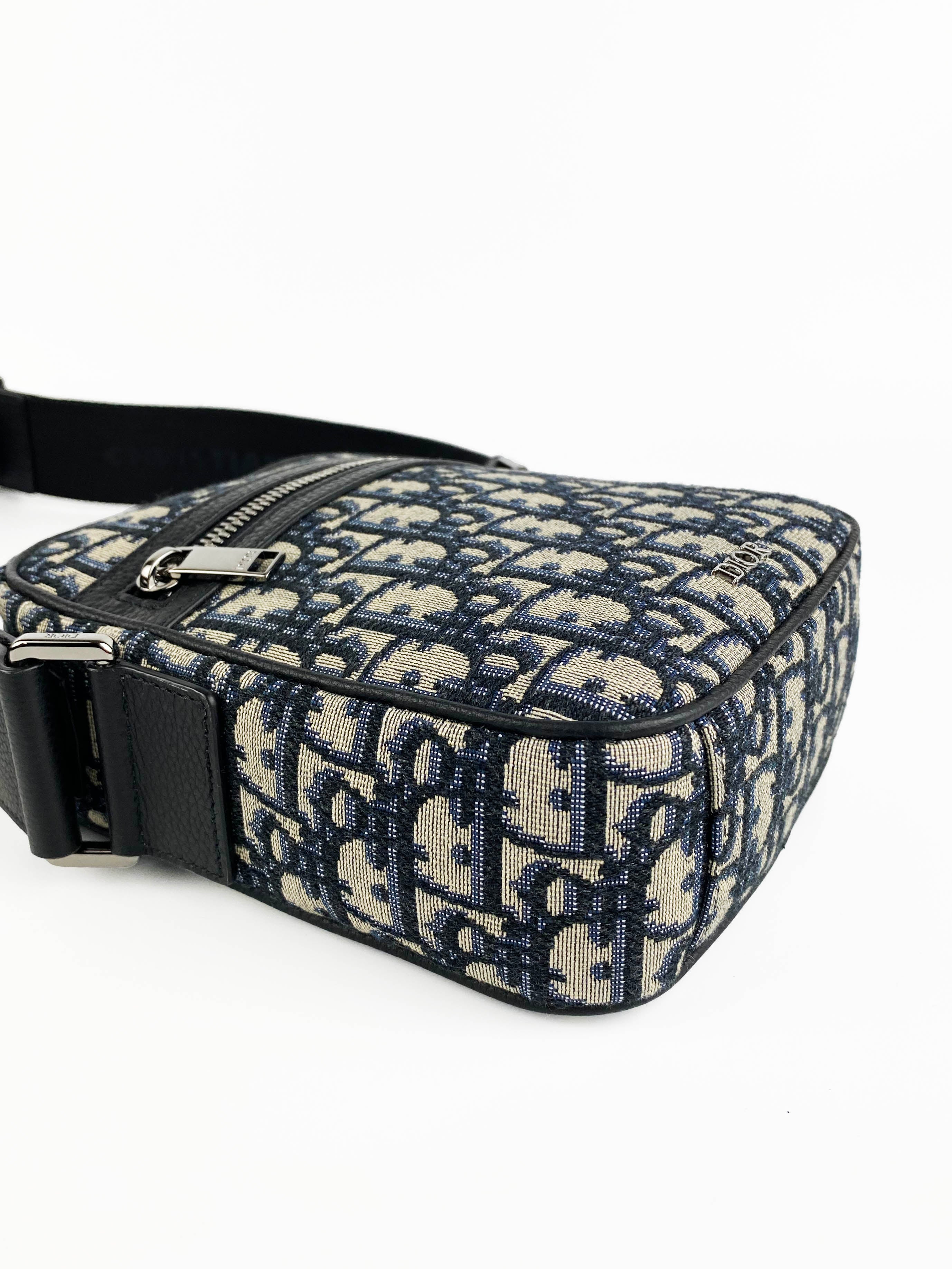 Christian Dior Oblique Vertical Pouch - Luxury Crossbody Bag for Women | Fashionable Designer Handbag for Daily Use, Parties & Travel