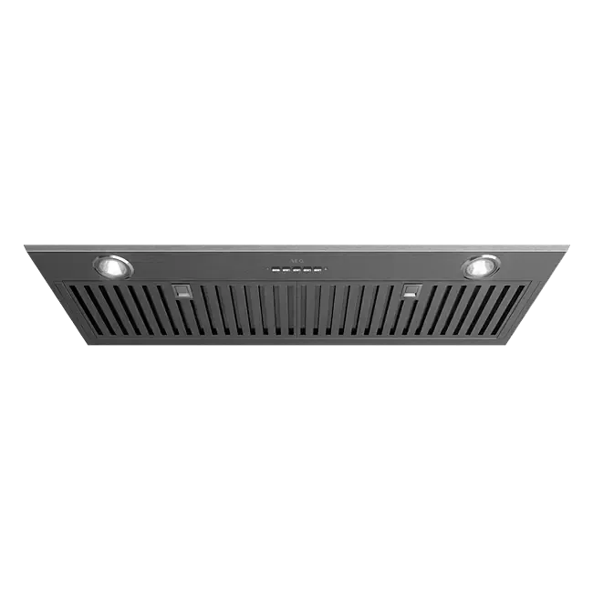 AEG 34-Inch Integrated Range Hood in Dark Stainless Steel - Powerful Kitchen Ventilation for Smoke & Odor Removal - Perfect for Modern Home Cooking