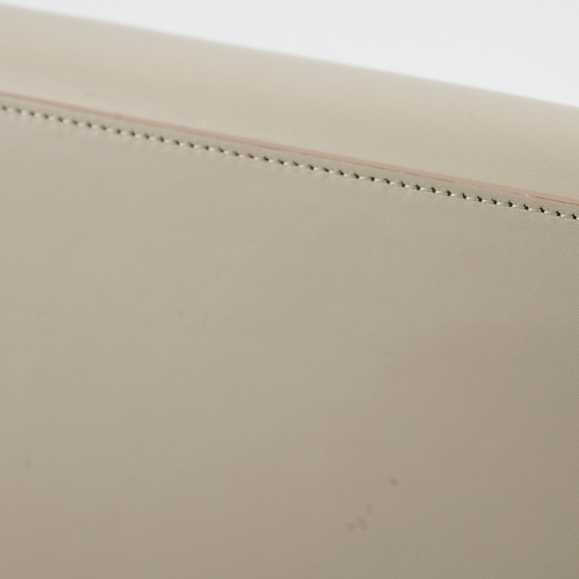 Celine Trapeze Small Leather Handbag in Beige & Cream - Perfect for Work, Travel & Everyday Use