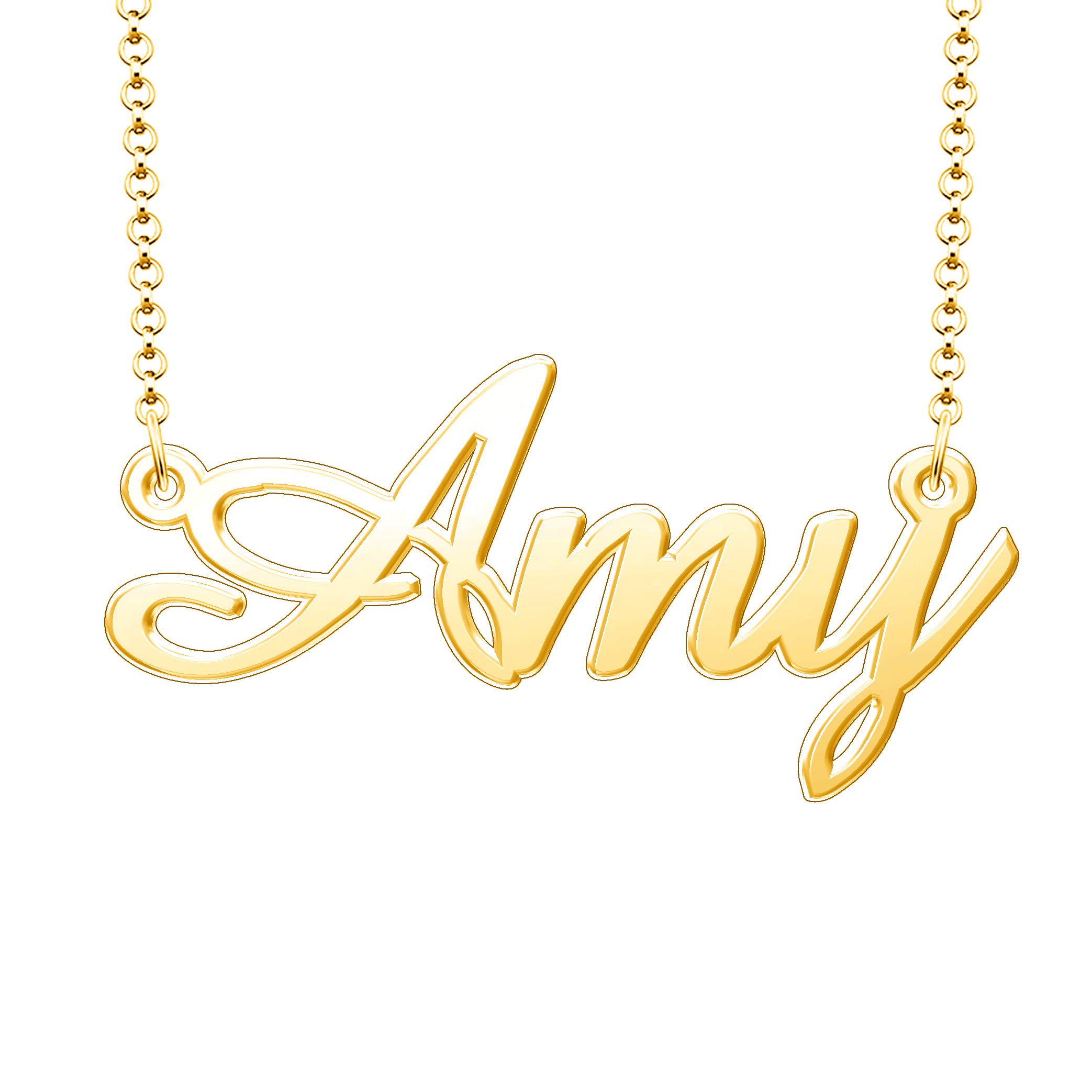 Personalized Name Necklace - Custom Engraved Jewelry Gift for Women | Moonlight Collections | Perfect for Birthdays, Anniversaries & Special Occasions