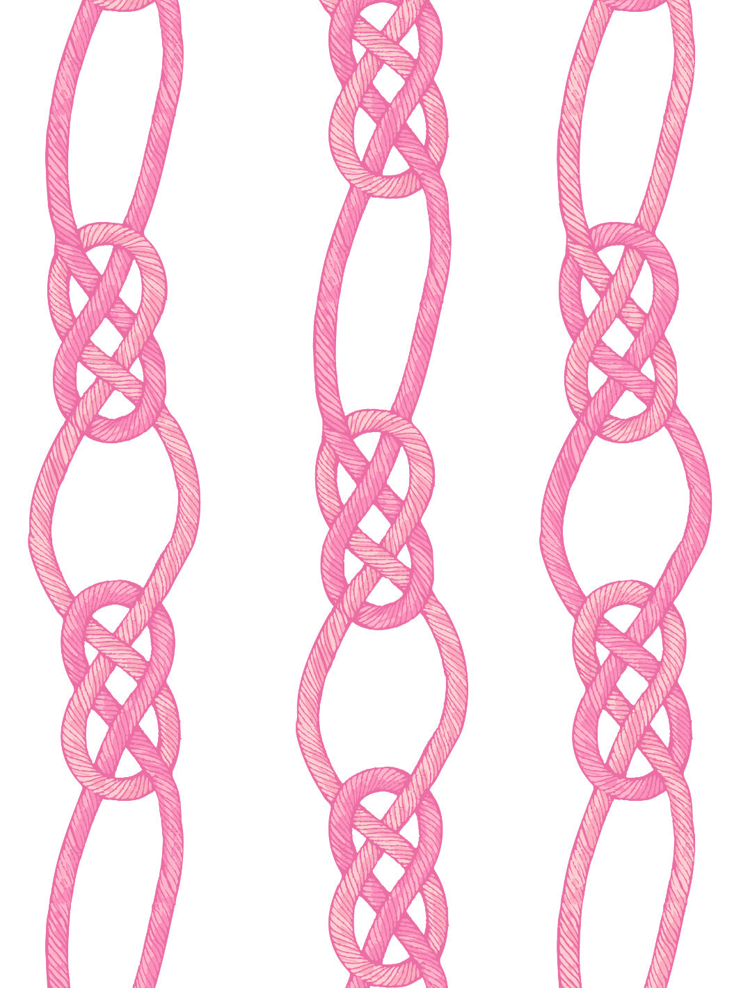 Barbie™ Knot Wallpaper - Pink Aesthetic Room Decor for Girls' Bedroom & Playroom | Peel and Stick Removable Wallpaper