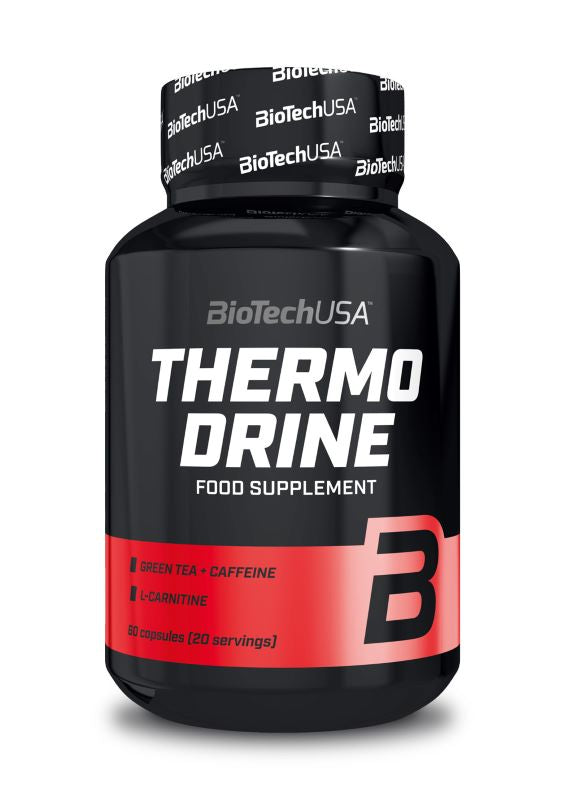 BioTechUSA Thermo Drine Fat Burner & Metabolism Booster - 60 Capsules for Weight Loss & Energy Support - Perfect for Gym, Workout & Active Lifestyle