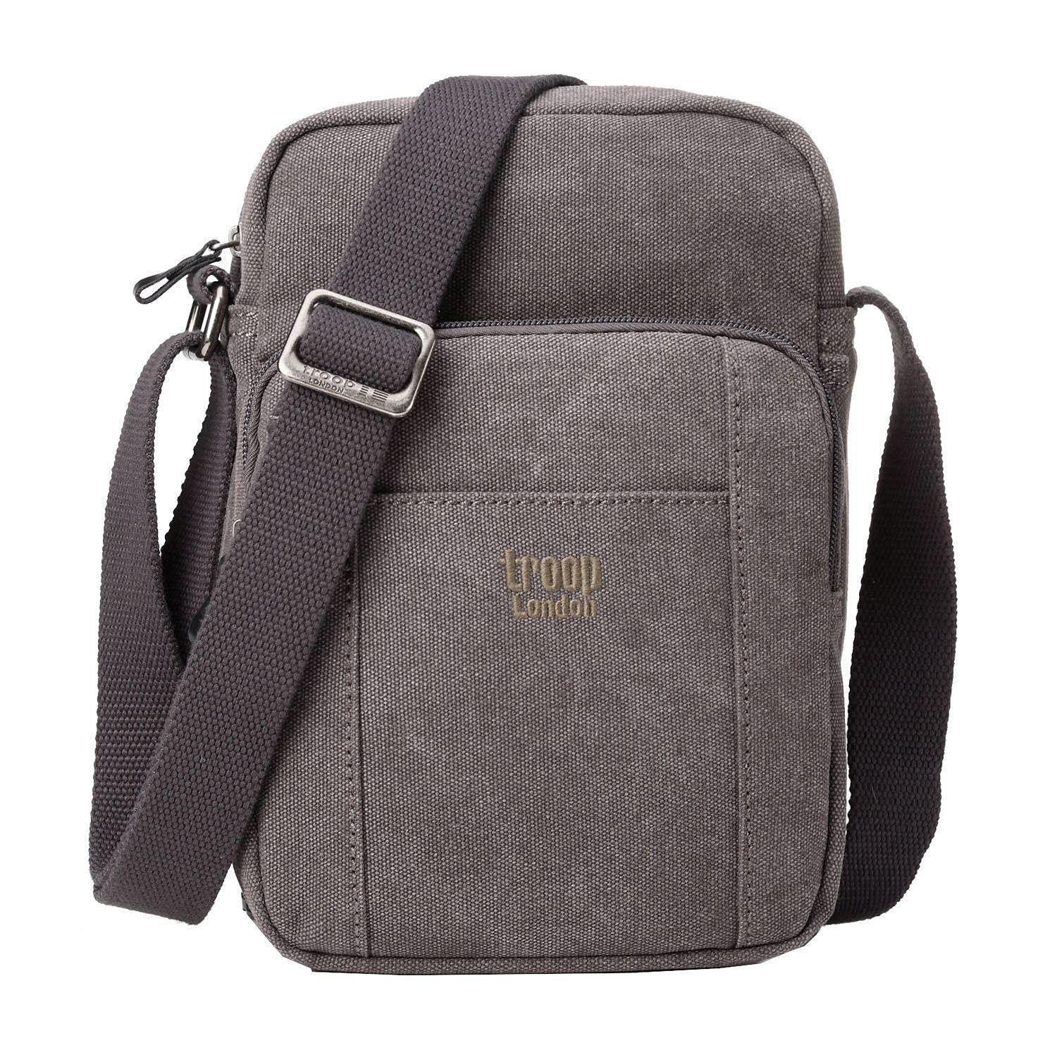 Troop London TRP0370 Crossbody Bag - Stylish & Lightweight for Travel & Daily Use