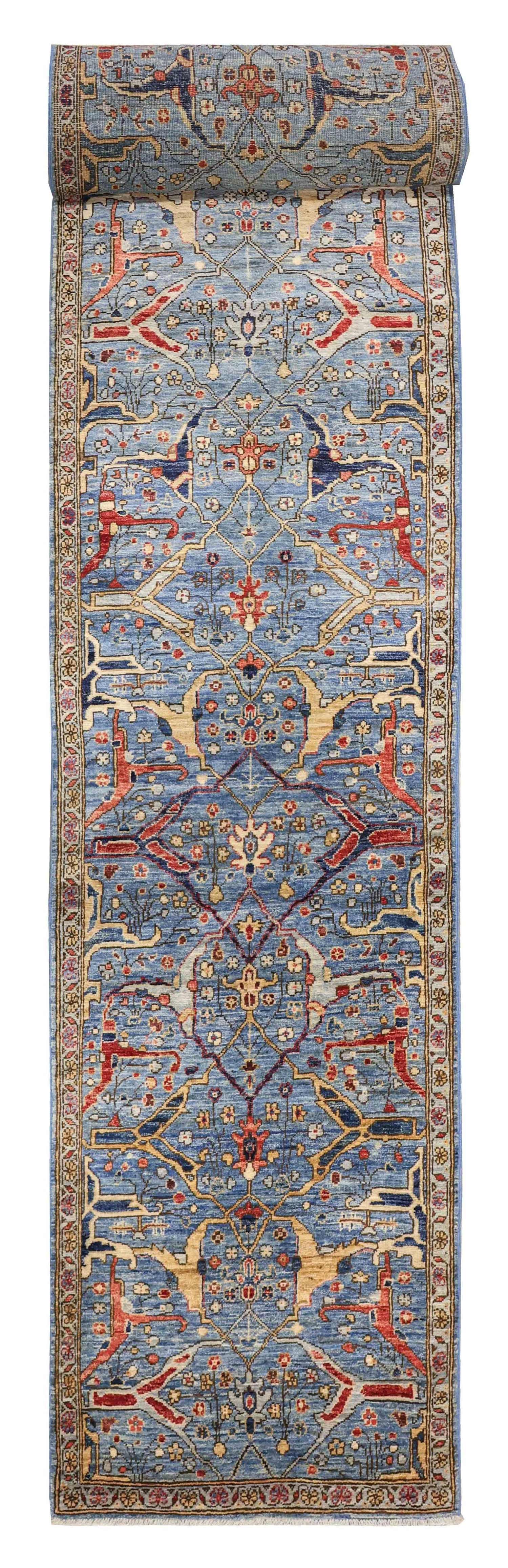 Handwoven Arabesque Tribal Rug J76964 - Bohemian Home Decor, Perfect for Living Room, Bedroom & Office