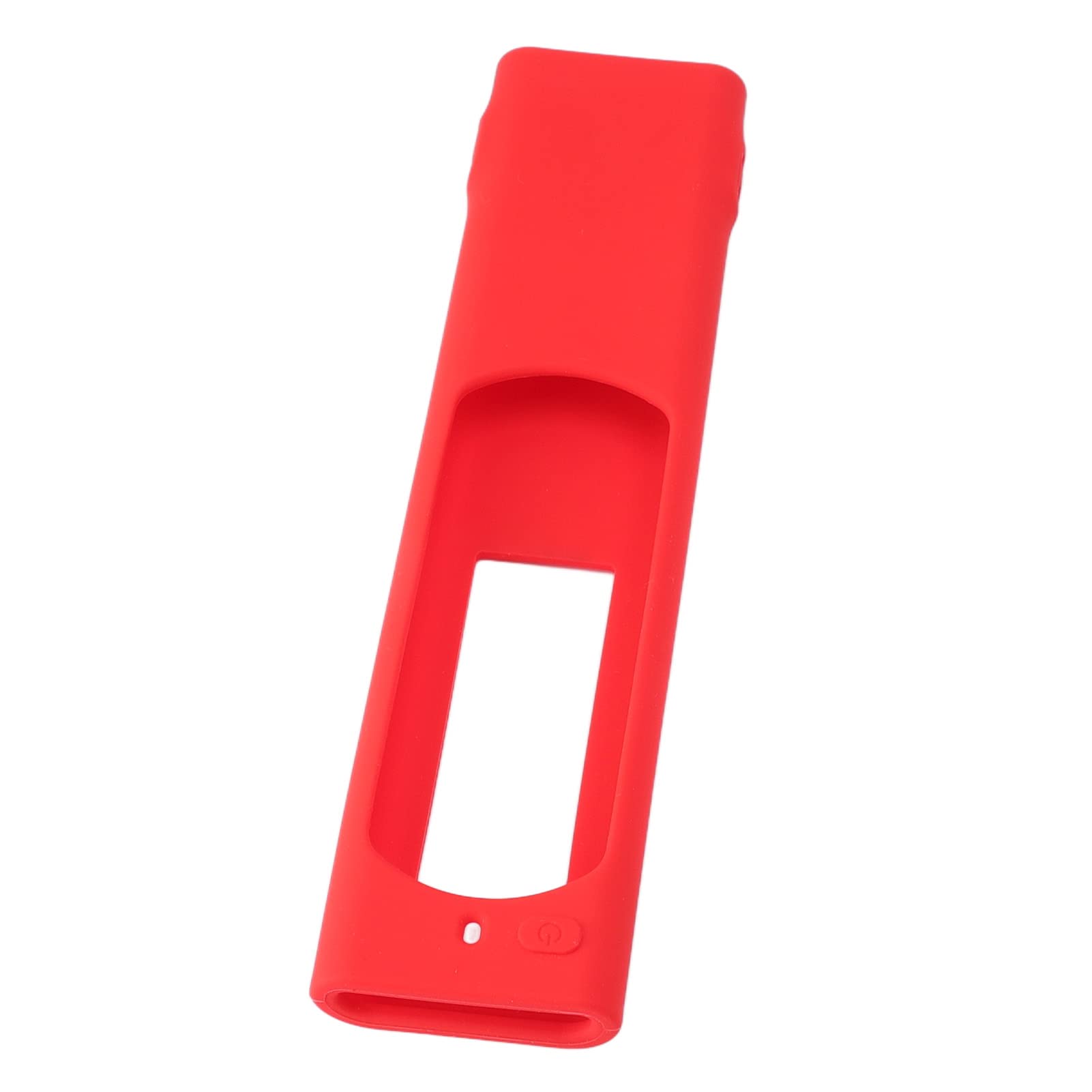 Okuyonic Reusable Remote Control Cover - Eco-Friendly Anti-Fingerprint Protective Case for TV, DVD, Roku & Smart Devices (Red) - Perfect for Home, Office & Travel Use