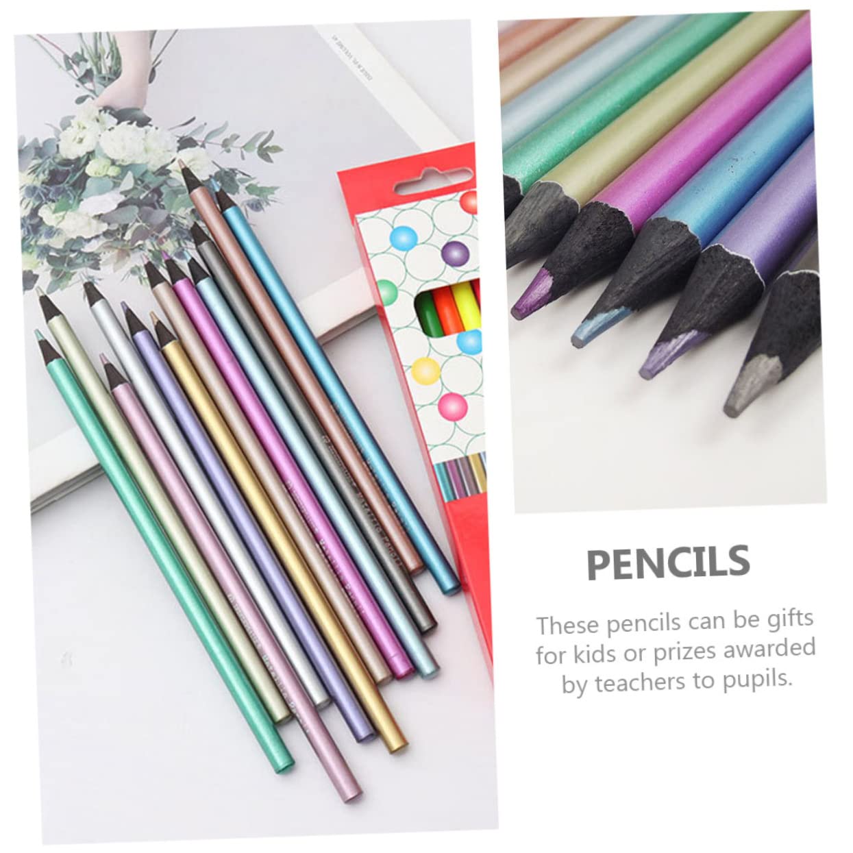 SEWACC 36-Pack Neon Colored Pencils Set - Vibrant Basswood Drawing Pencils for Kids, Artists & Adult Coloring Books - Perfect for School Projects, Sketching & DIY Crafts
