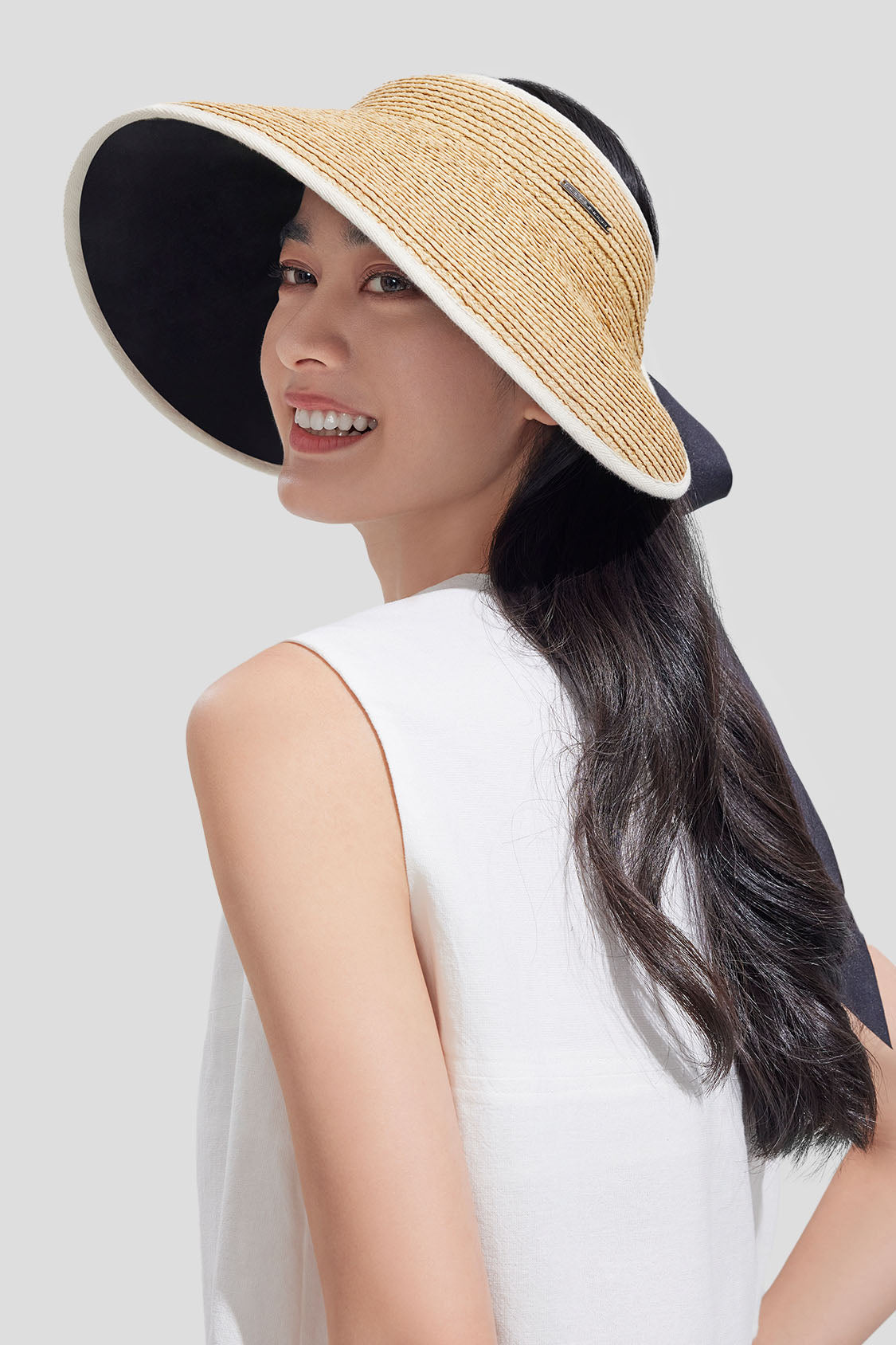 Oasys Women's UPF50+ Sun Protection Straw Hat - Wide Brim Beach Hat for Summer, Outdoor, Gardening & Travel
