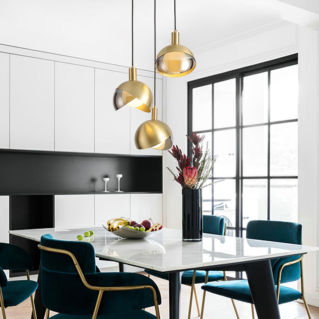 Blonche Modern Pendant Light - Elegant Hanging Lamp for Dining Room, Kitchen Island, Bedroom & Living Room Decor - Stylish Ceiling Lighting Fixture