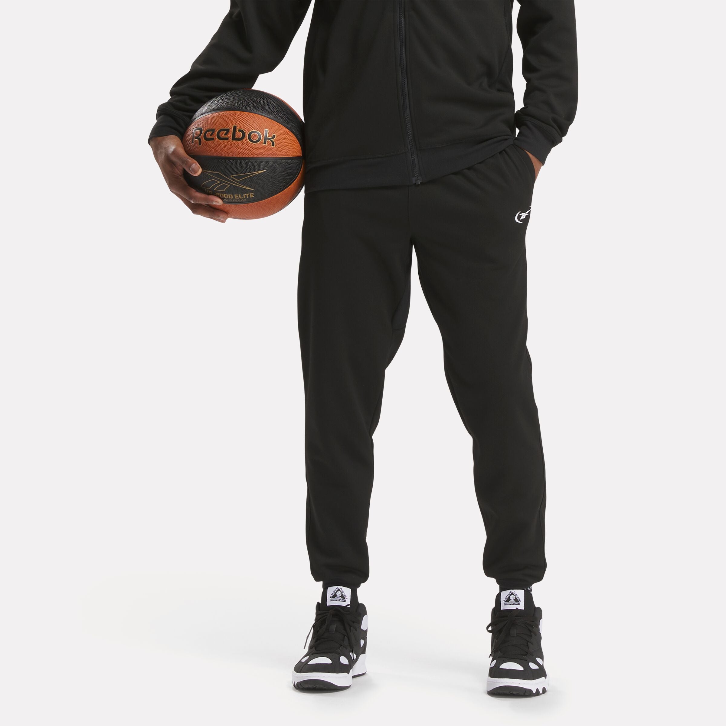 Men's Basketball Pants - Black Athletic Joggers for Training & Games - Breathable Comfortable Sports Pants for Basketball Players & Fans - Perfect for Gym, Streetwear & Casual Wear