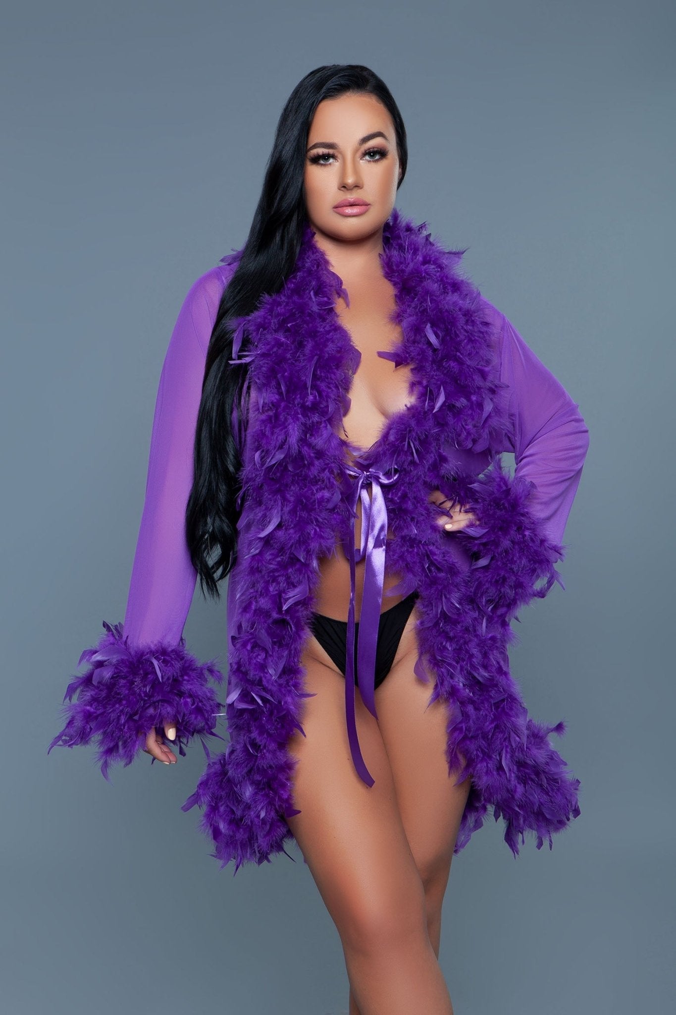 BeWicked Women's Luxurious Soft Robe BW834S - Elegant Loungewear for Relaxation at Home & Spa Days