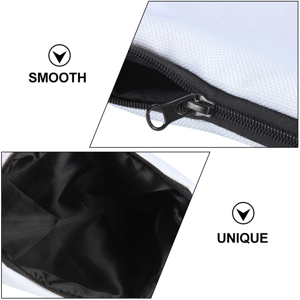 EXCLUZO 1pc Fashion Makeup Bag Toiletry Pouch - Portable Cosmetic Organizer with Cute Perfume Bottle Pattern - Perfect for Travel, Gym & Daily Essentials Storage