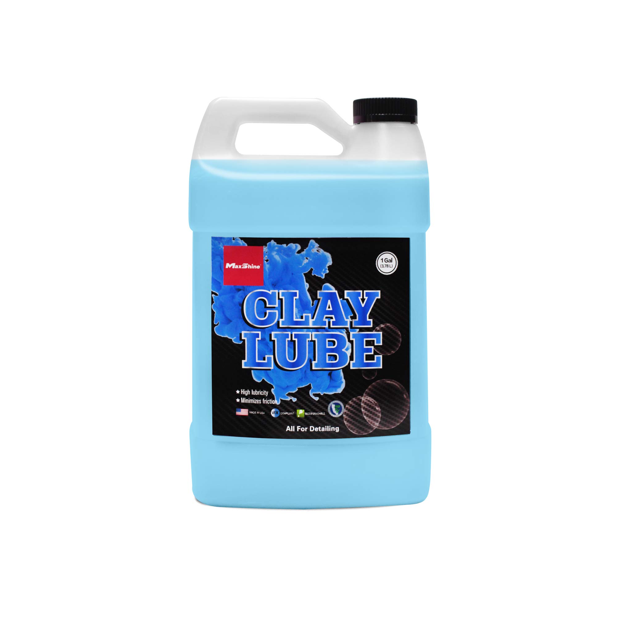 Maxshine Clay Lube Car Wash Cleaner - Premium Quick Detailer for Smooth Glass-Like Finish (1 Gallon) | Ideal for Detailing, Ceramic Coating Prep & Paint Correction