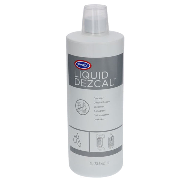 Urnex DEZCAL Liquid Coffee Machine Descaler - Removes Limescale & Calcium Buildup for Espresso, Keurig, Nespresso - Safe & Effective Descaling Solution for Home & Commercial Use
