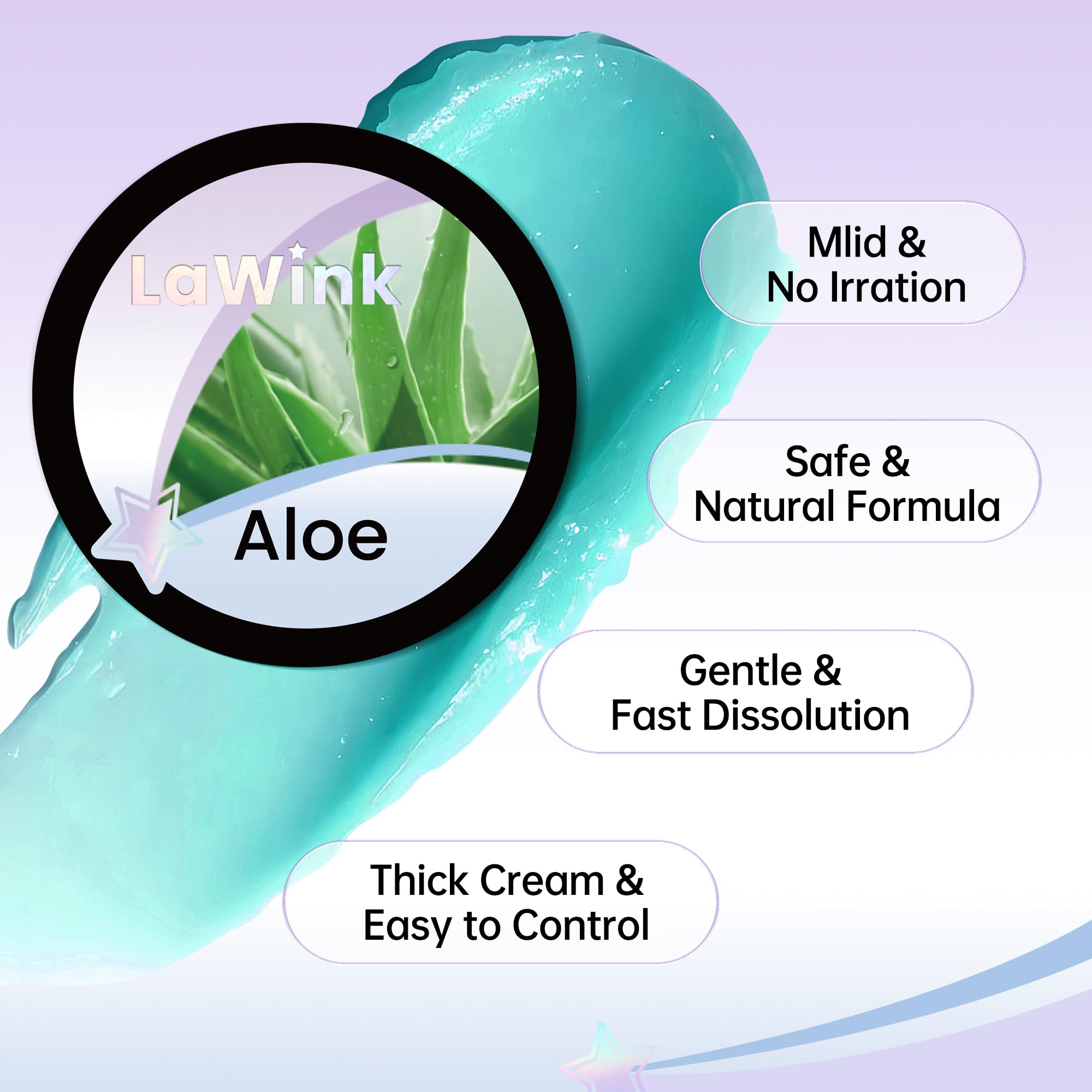 LaWink Eyelash Extension Remover Cream 5g - Gentle & Fast Acting Lash Glue Remover for Professionals | Low Irritation Formula with Aloe | Perfect for Salon & Home Use