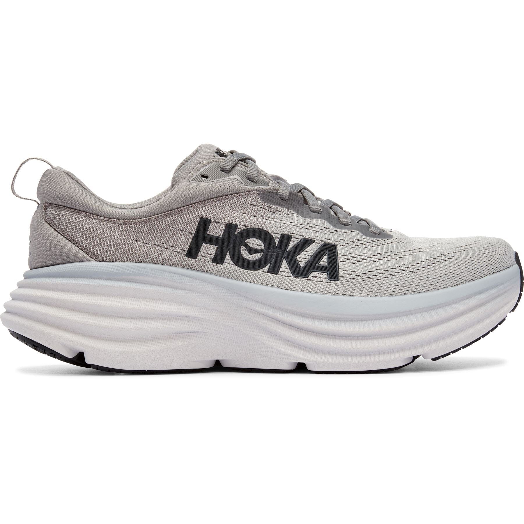 HOKA BONDI 8 Men's Wide Running Shoes - Final Sale | Cushioned Road Running & Walking Shoes for Men with Arch Support - Perfect for Marathon Training, Jogging & Daily Comfort