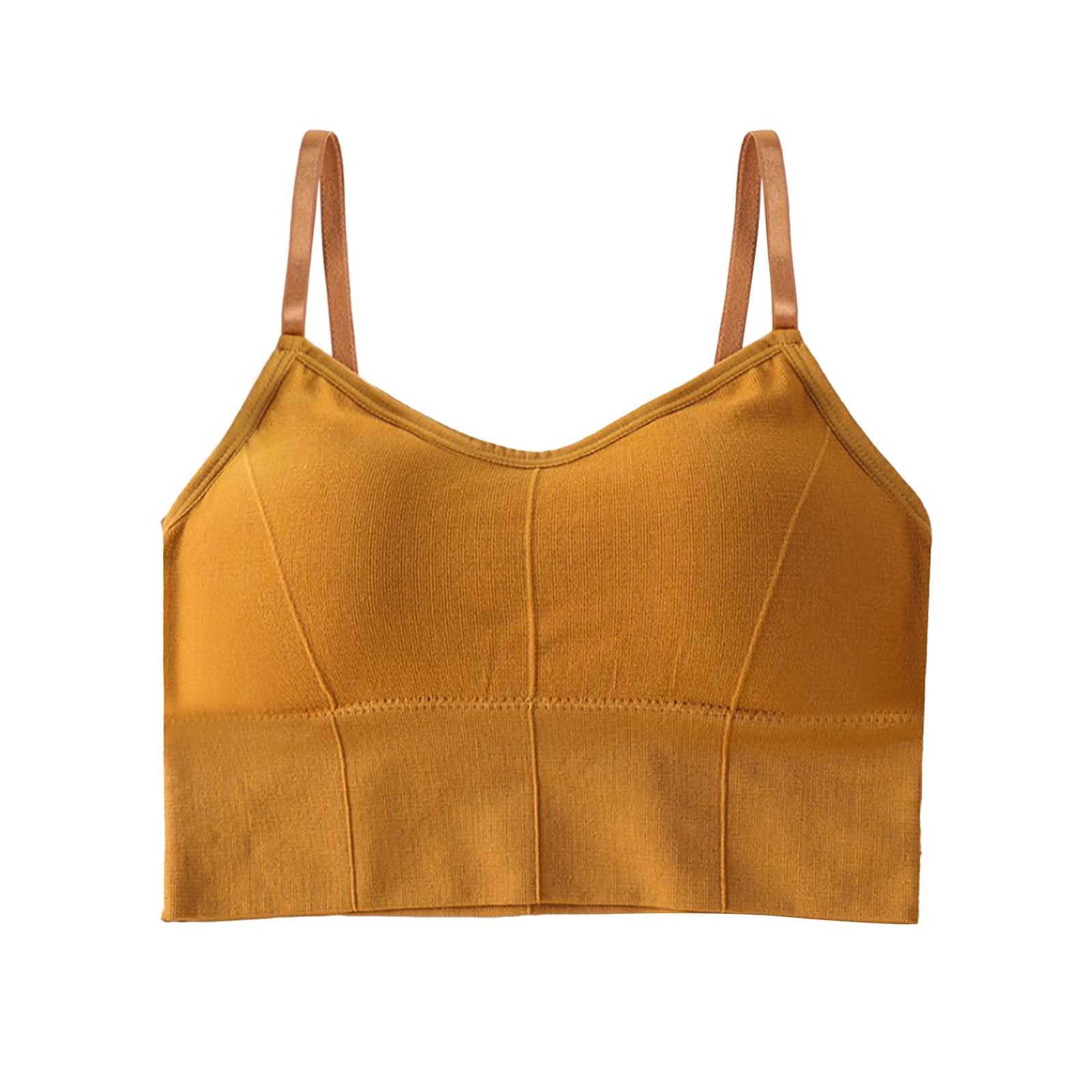 Kcocoo Women's Push Up Sports Bra - Longline Support for Running, Yoga & Workouts - Comfortable & Stylish Activewear for Women & Girls