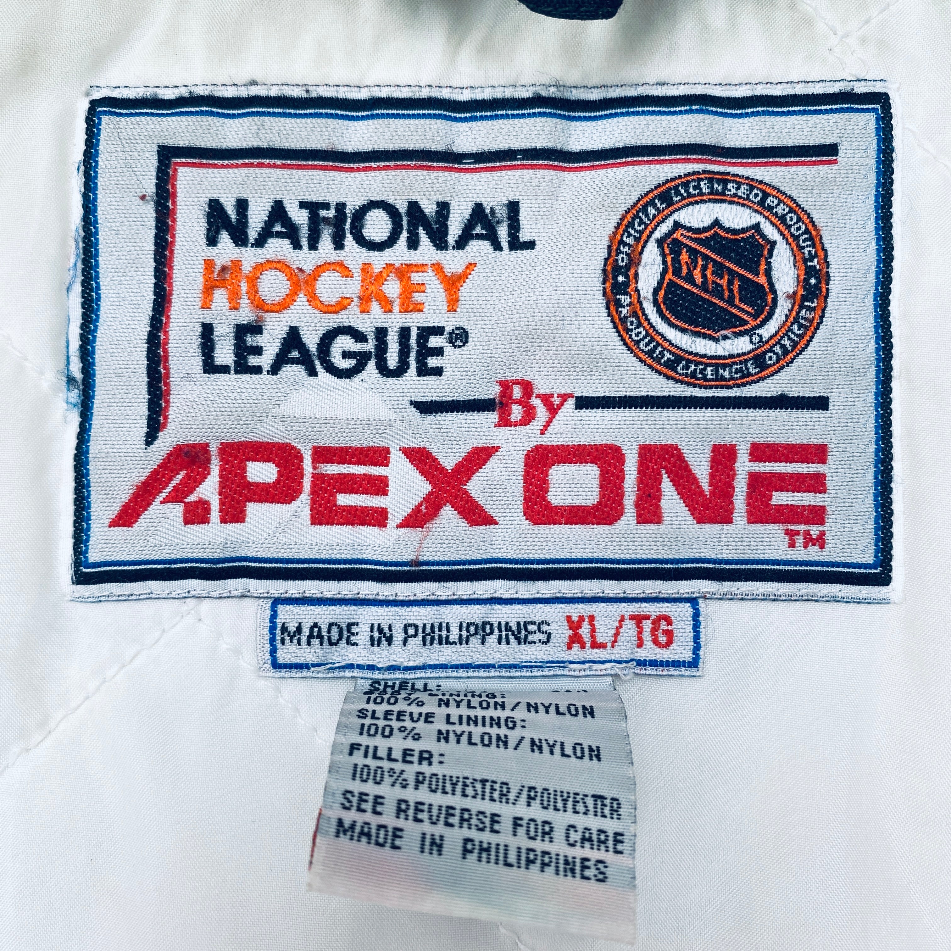 New Jersey Devils 1990s Apex One Wave Full Zip Jacket XL - Vintage NHL Hockey Fan Gear for Game Day & Casual Wear