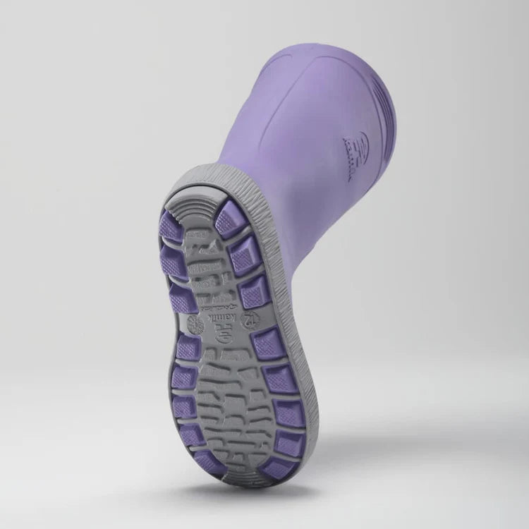 Kamik Lilac Riptide Kids Waterproof Rain Boots for Boys & Girls - Perfect for Puddle Jumping, Outdoor Play & Wet Weather Adventures