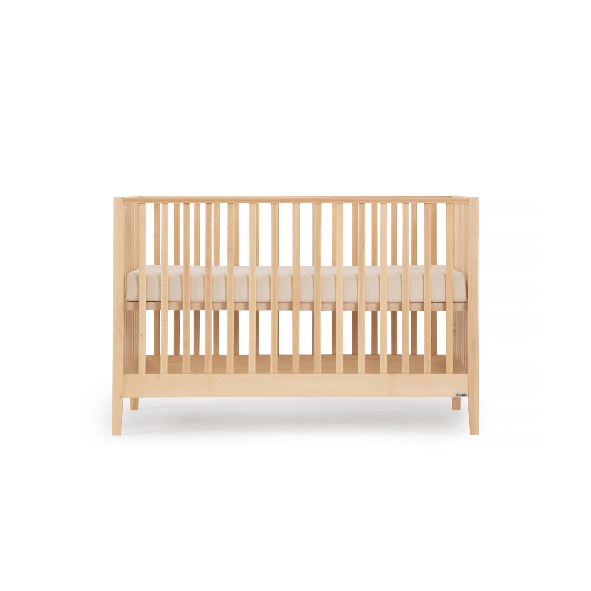 3 in 1 Convertible Baby Crib - Toddler Bed & Daybed - Safe & Stylish Nursery Furniture for Newborns to Kids (White) | Perfect for Small Spaces, Daycare Centers & Growing Families