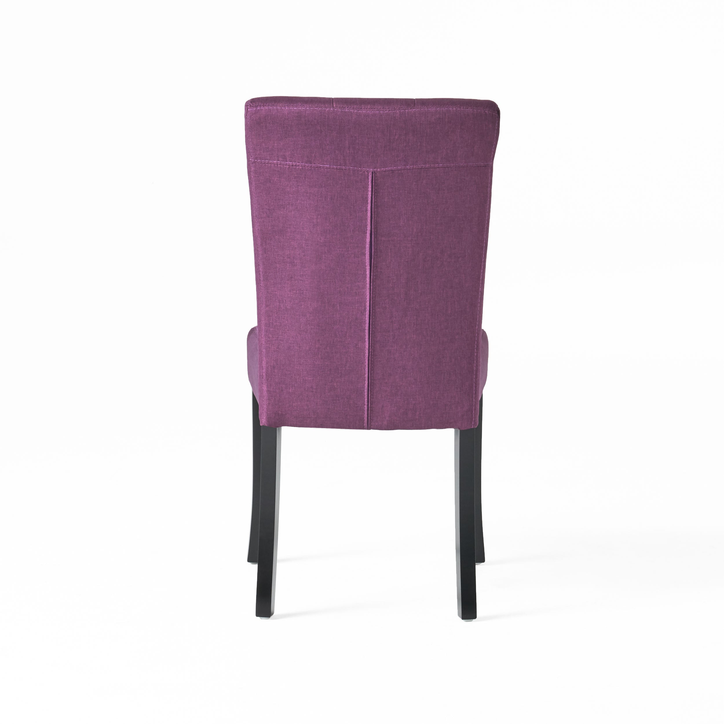 Modern Dining Chairs Set of 2 - Comfortable Kitchen Chairs with Padded Seat - Perfect for Dining Room, Kitchen, Breakfast Nook & Small Spaces