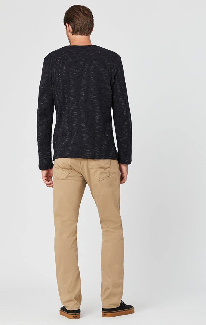 Mavi Marcus Men's Slim Straight Leg Pants - Regular Rise Comfort Fit for Business Casual & Office Wear | Perfect for Work, Travel & Everyday Style