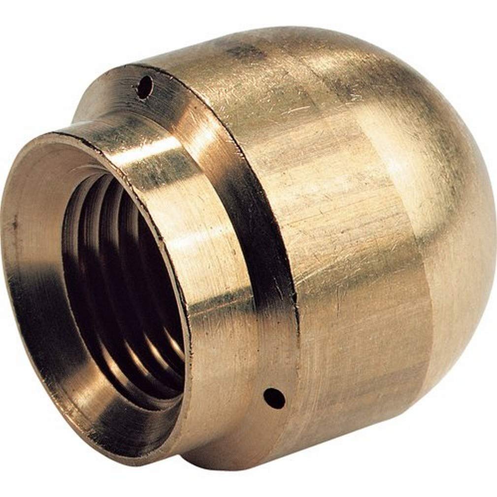 Karcher Pipe Cleaning Nozzle 5.763-015 - 16mm Stainless Steel High Pressure Washer Attachment with 1/8