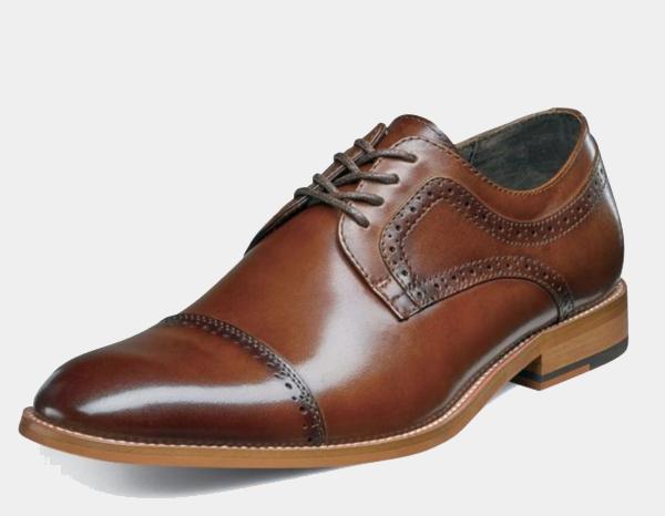 Dickinson Cap Toe Oxford Dress Shoes for Men - Classic Formal & Business Attire - Perfect for Weddings, Office & Special Occasions