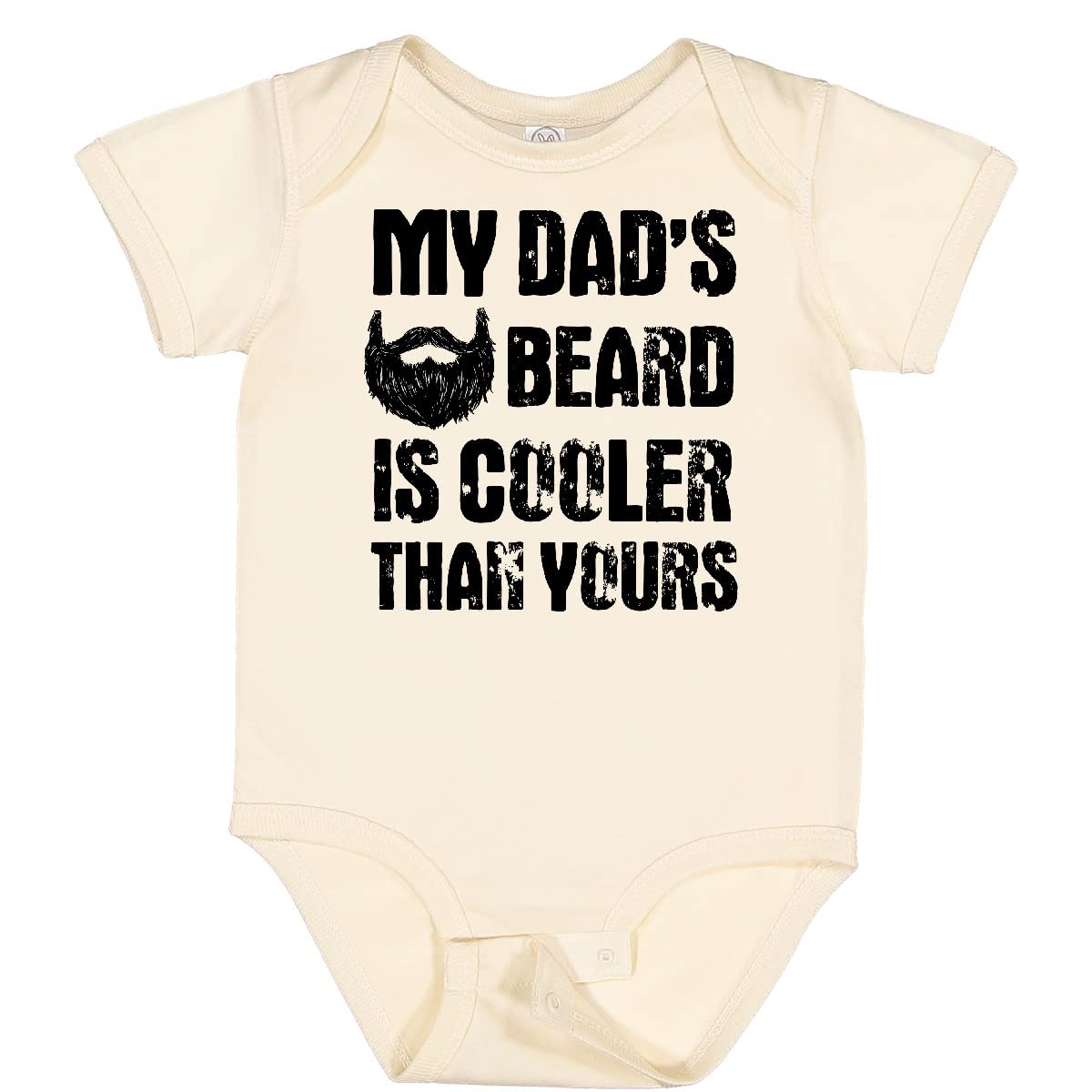My Dad's Beard Is Cooler Baby Bodysuit - Cute Outfit for Infants