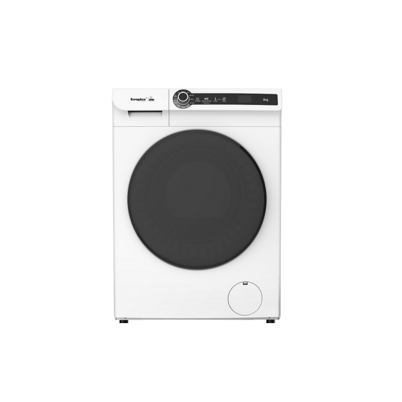 Europace EFW7801Y 8Kg Front Load Washing Machine with 3D Steam Technology - Perfect for Small Families & Apartments, Energy Efficient Laundry Solution