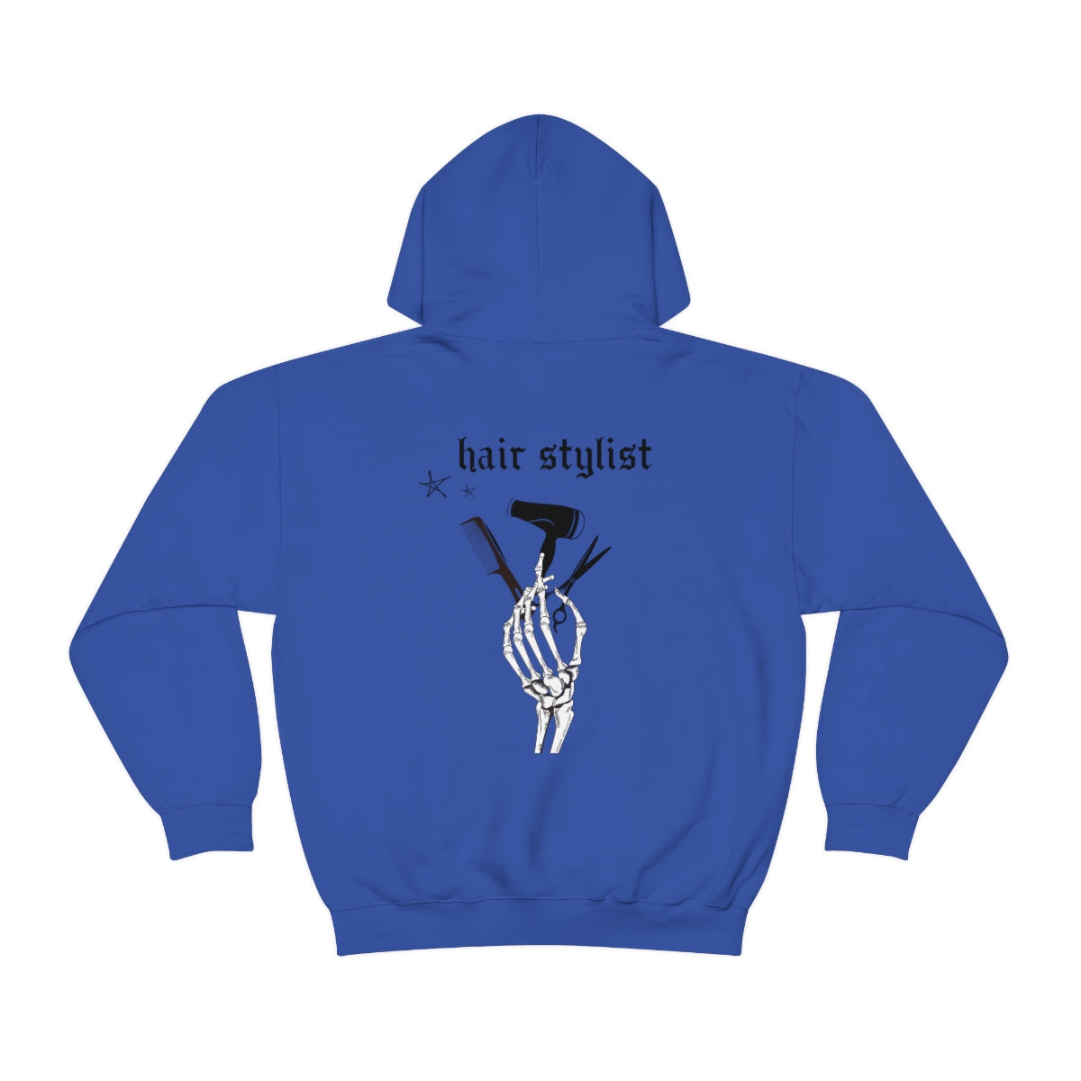 Stylish Hair Stylist Hoodie - Spooky Sweater for Hairdressers - Perfect Gift for Bridal Stylists & Trendy Hairdressers - Great for Salon Work, Halloween & Casual Wear