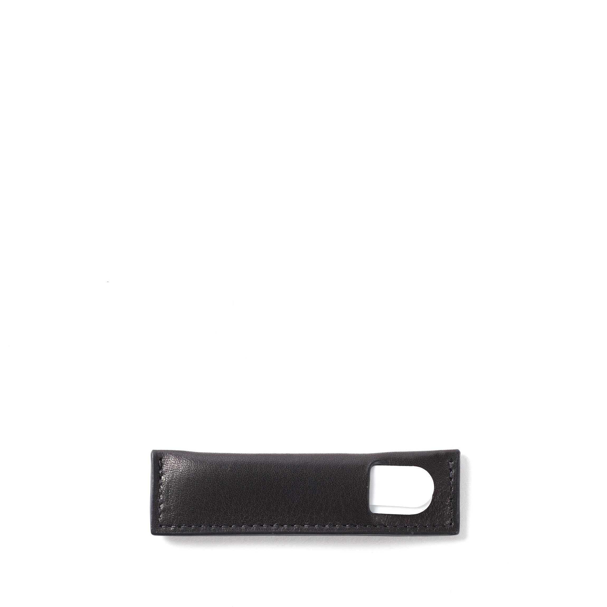 Premium Black Onyx Collar Stay Case - Elegant Shirt Accessory for Men | Perfect for Business, Formal Events & Travel